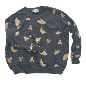 Wildfox Butterfly Crewneck Sweatshirt Size Large – Rare & Discontinued